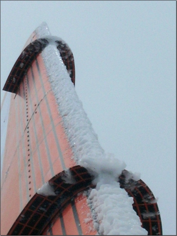 Icing accretion